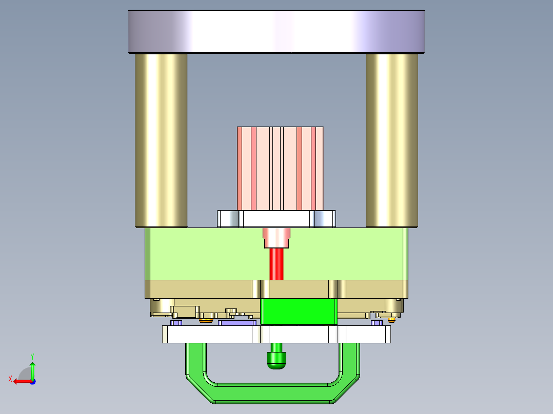 X3-笔记本CNC工装夹具三维模型CNC5-0923后视图