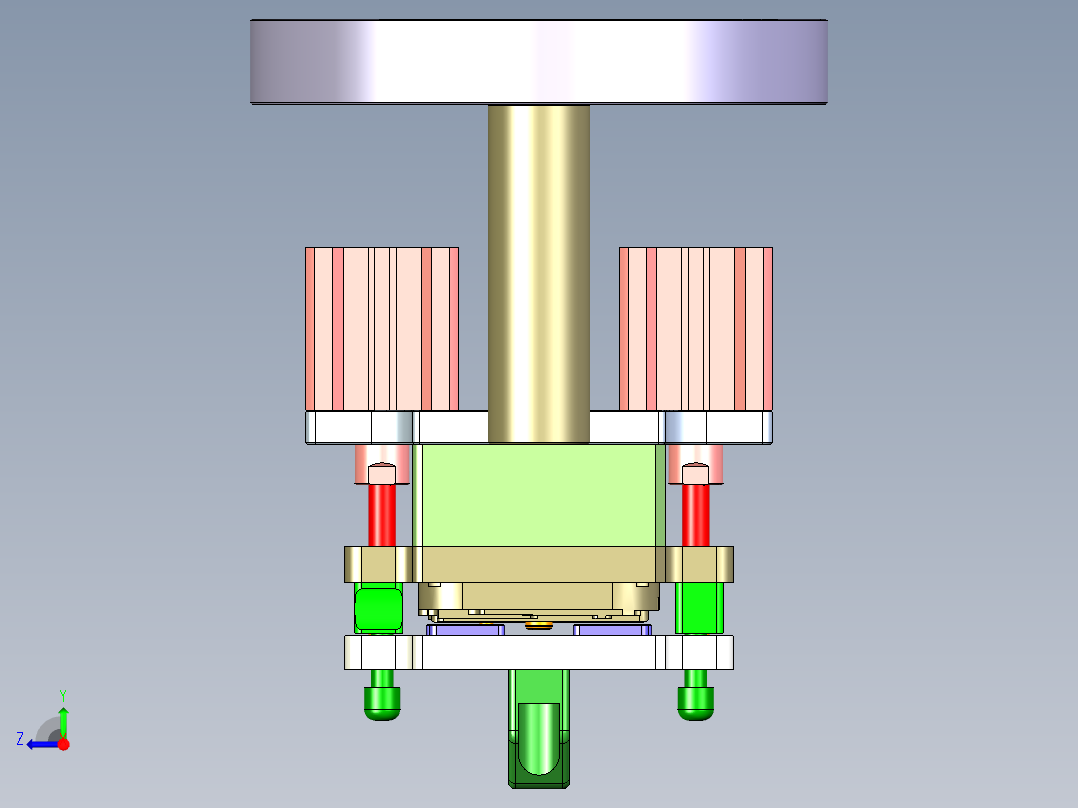X3-笔记本CNC工装夹具三维模型CNC5-0923右视图
