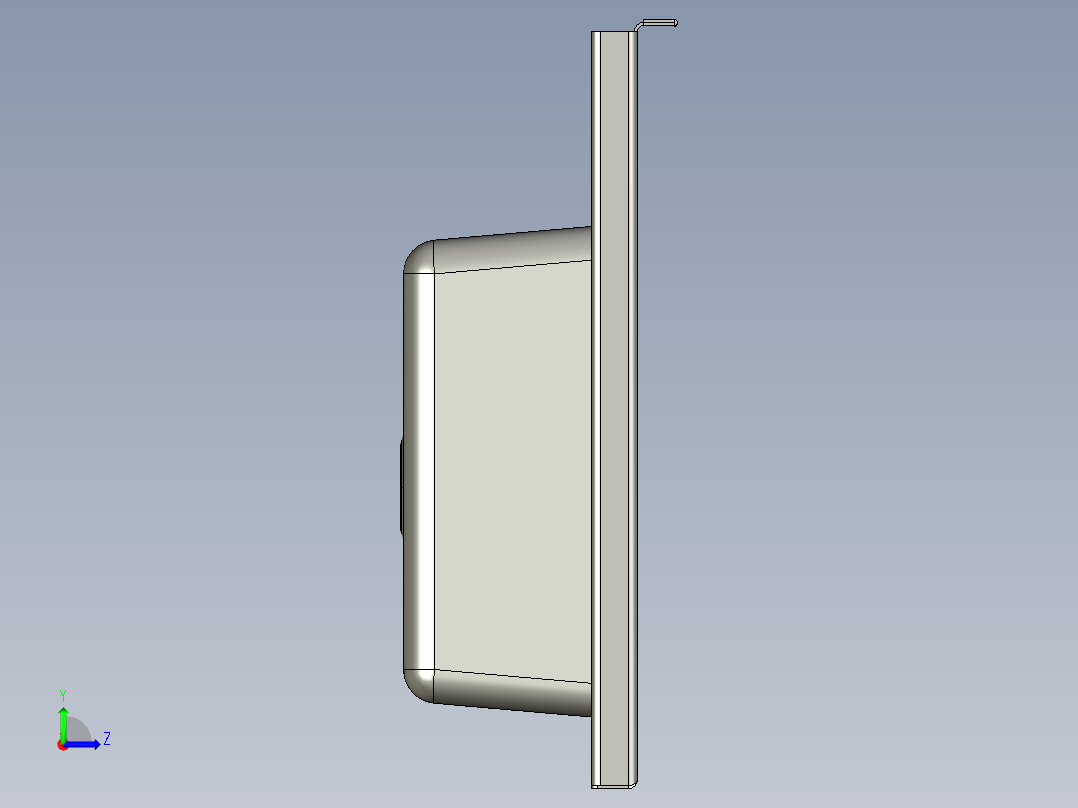 水槽、不锈钢水槽(58)左视图