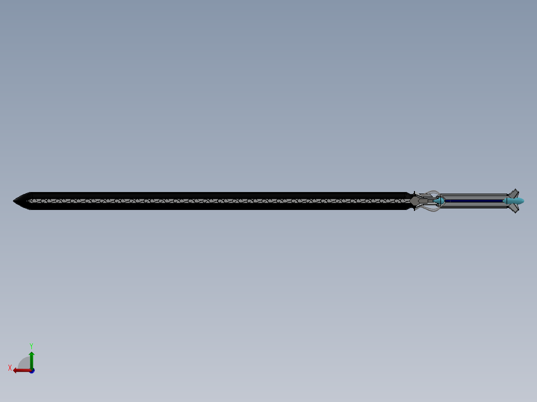 剑、宝剑(31)后视图