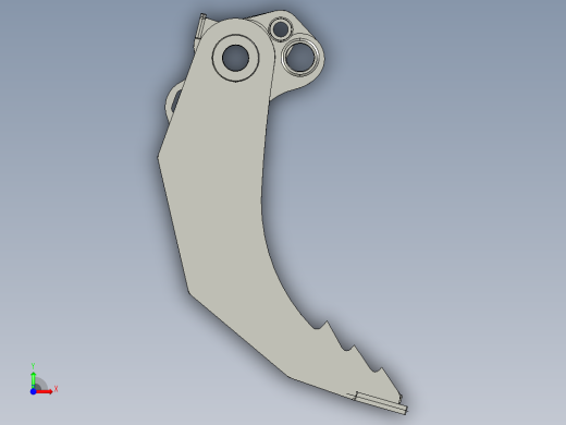 挖掘机-手焊接图前视缩略图