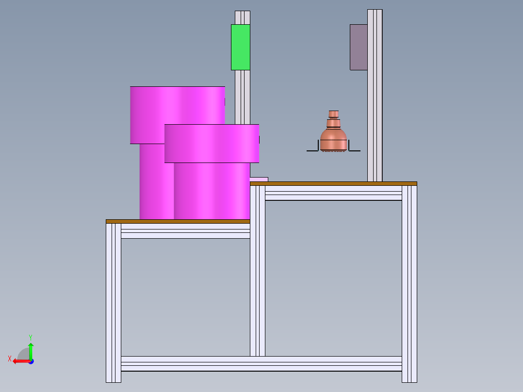 花洒组装机sw21可编辑后视图