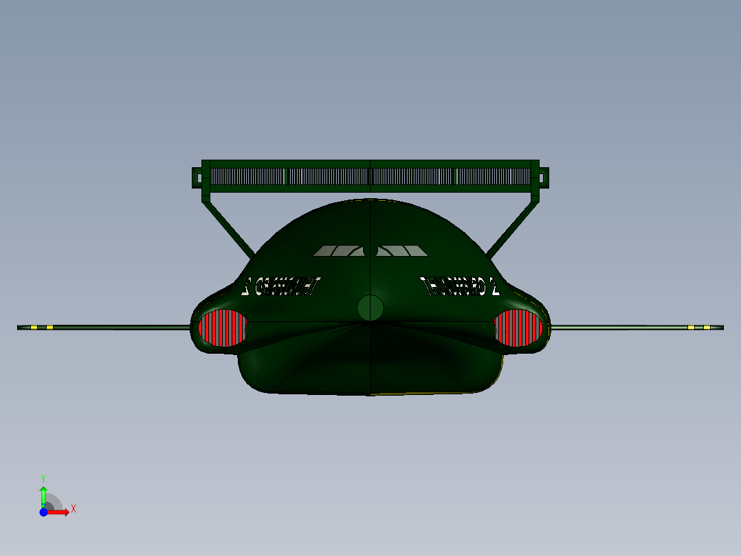 B3003275-雷鸟 2潜航器前视图
