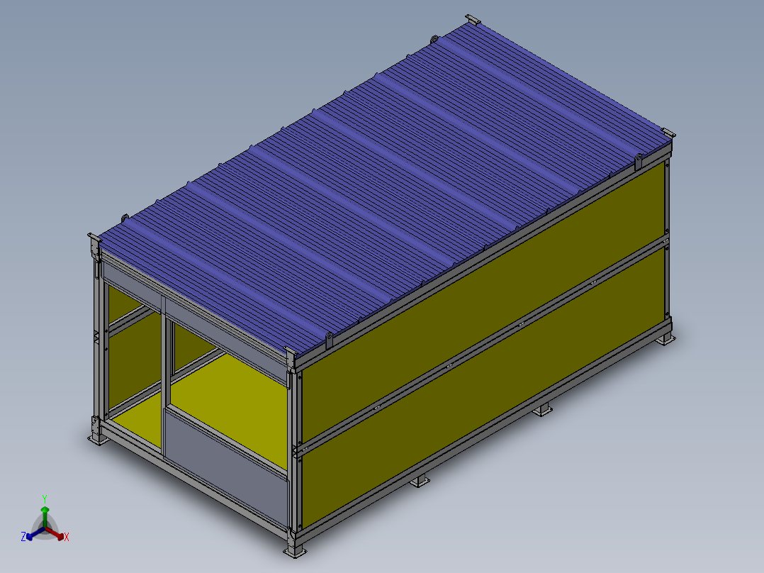 房子、建筑(147)正等轴测图