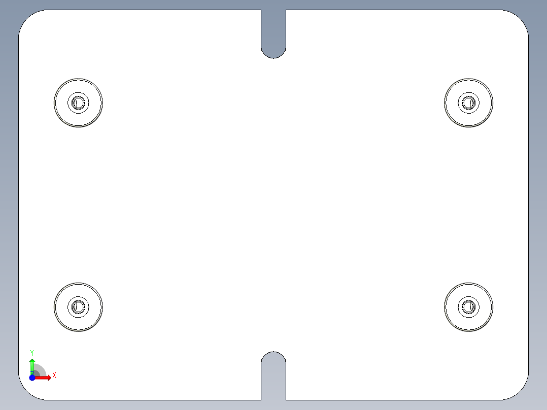 导光柱压合机构治具前视图
