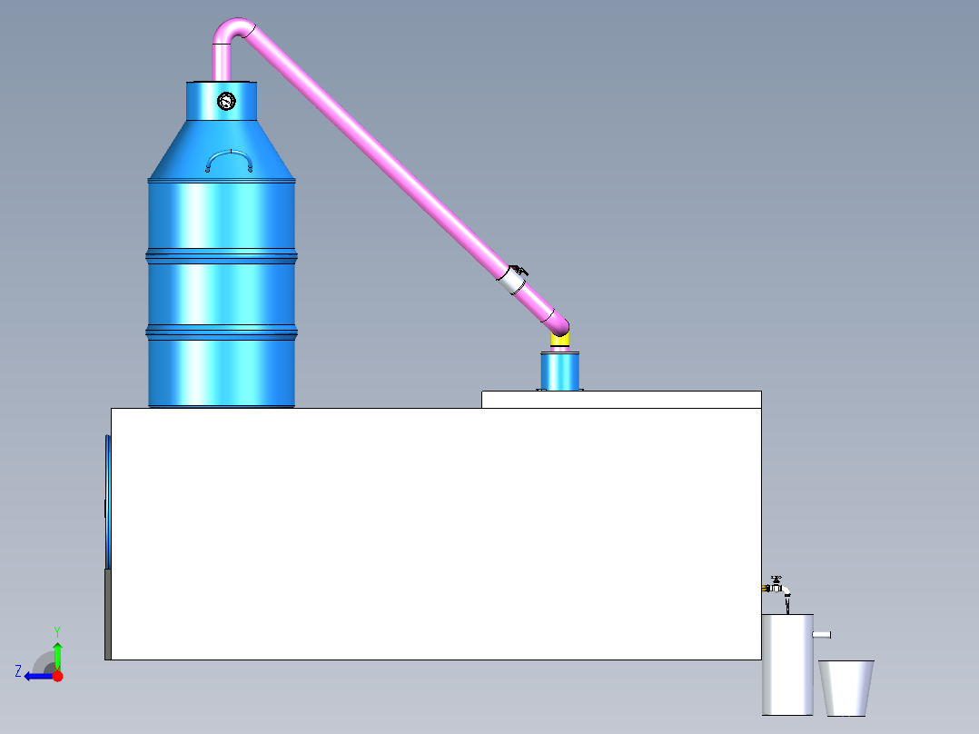 B2004597-柠檬草蒸馏装置右视图