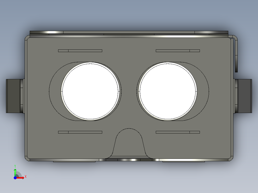 移动虚拟现实耳机virtual smart view 11前视图