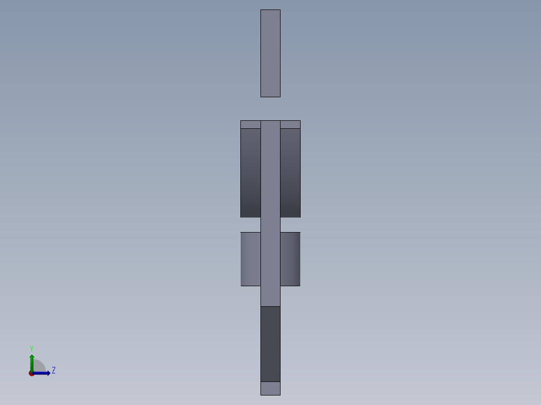 喷雾除尘器左视图