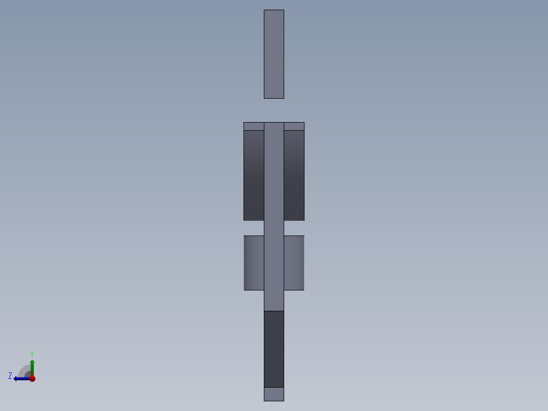 喷雾除尘器右视图
