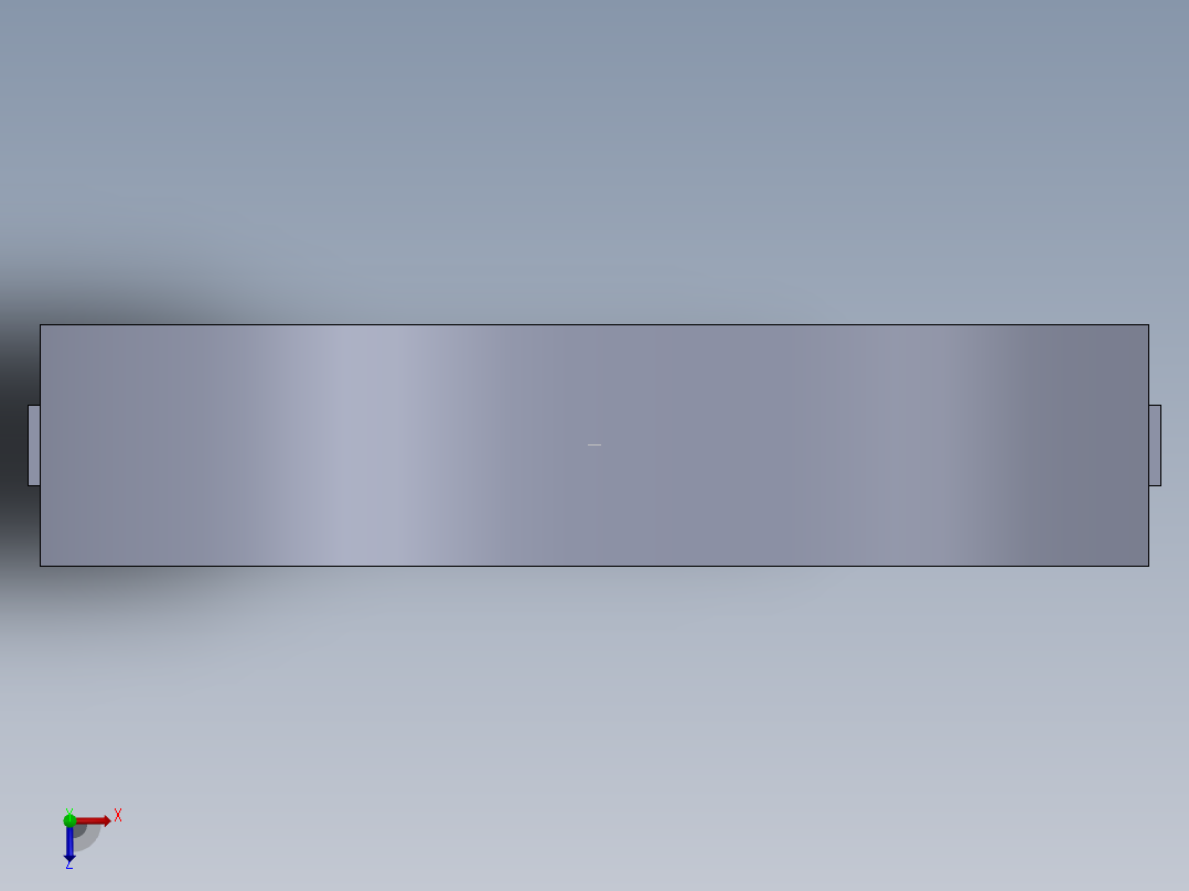 喷雾除尘器俯视图