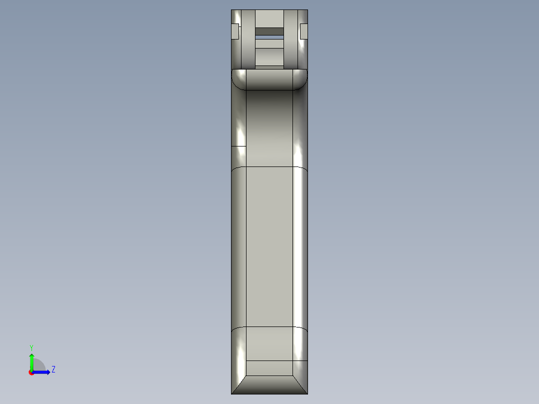 Beretta 21A 框架模型固定 1左视图