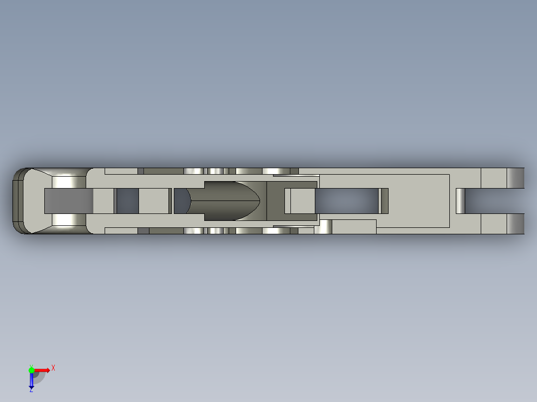 Beretta 21A 框架模型固定 1俯视图