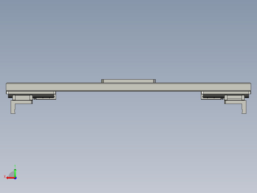 空治具搬运夹爪后视图