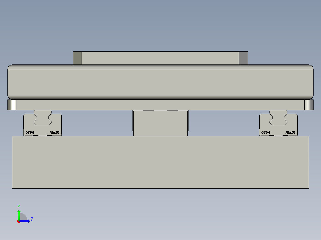 空治具搬运夹爪左视图