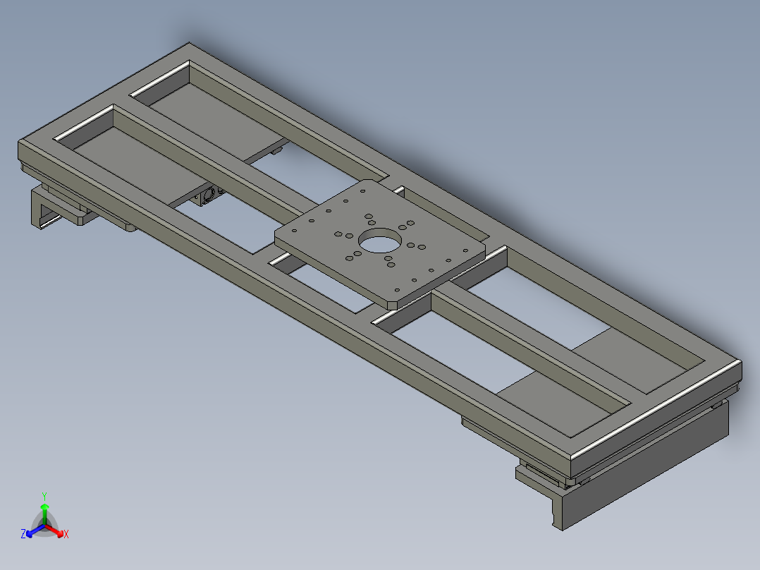 空治具搬运夹爪正等轴测图