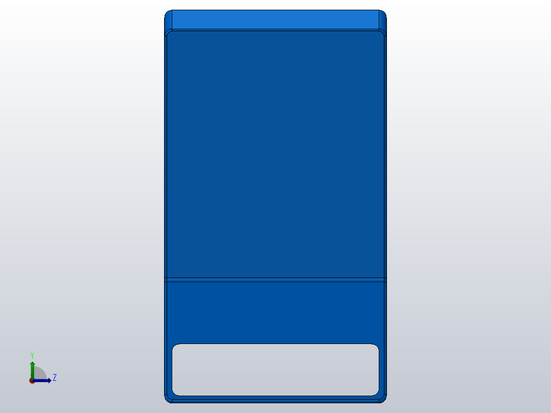 扬声器设计 - SolidWorks 11左视图