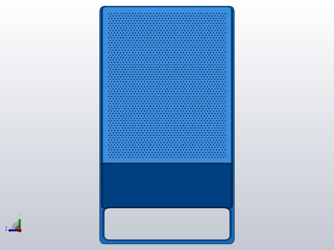 扬声器设计 - SolidWorks 11右视图