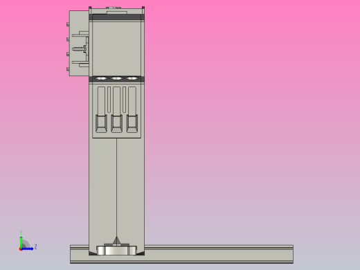 NJB1-S时间继电器三维模型202012左视缩略图