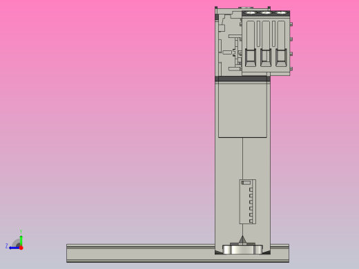 NJB1-S时间继电器三维模型202012右视缩略图