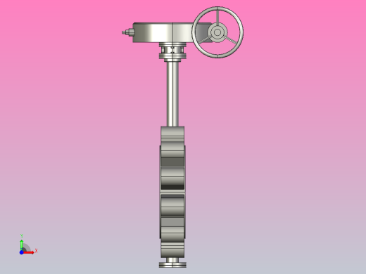 API830L凸耳式[DN150]蝶阀前视缩略图