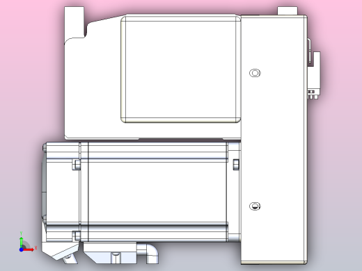 皮带直线轴半封闭可选导轨TPA-HNB-140D-120-L2850-RP-C-P40-N3前视缩略图