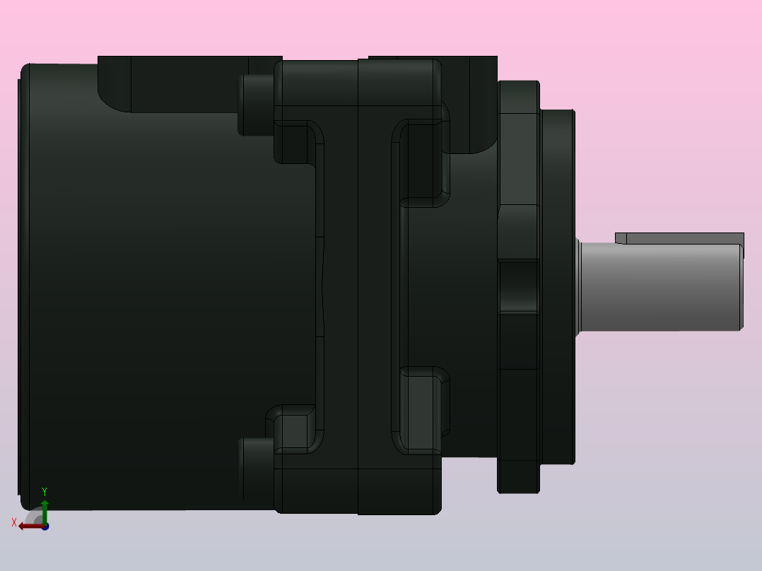 PFE51150／1DT叶片泵[PFE 51150／1DT]左视图