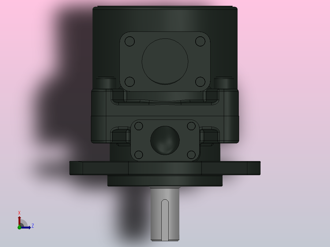 PFE51150／1DT叶片泵[PFE 51150／1DT]俯视图