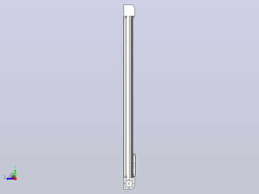 带式直线轴半闭式TPA-ONB-120-256-L1550-DL-J90-N3右视缩略图
