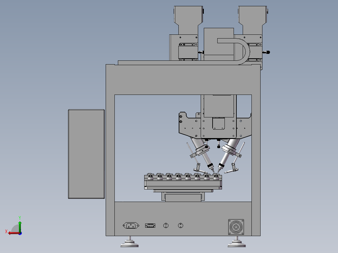 双头三轴 H206后视图