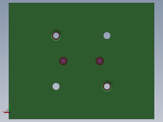 无导向快换式冲孔模3D模型后视缩略图