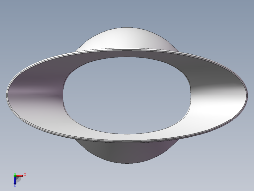solidworks 送风器喷嘴俯视缩略图