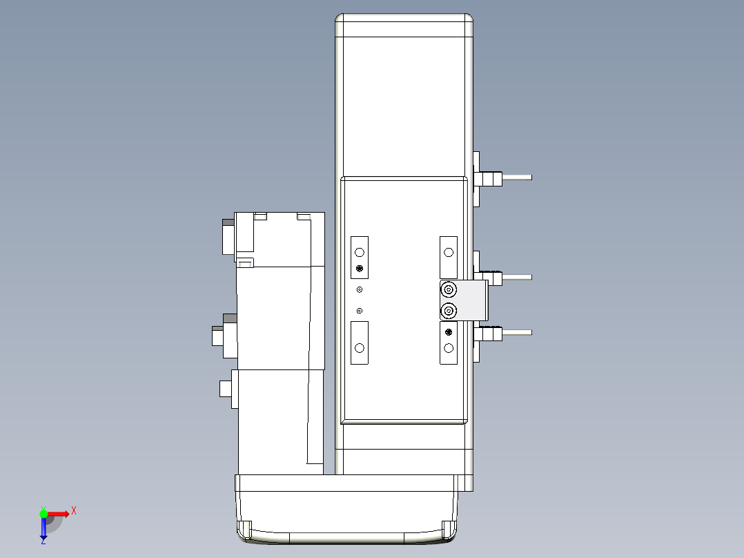 Toyo东佑达直线模组-ETH6M-BR-50-M10B俯视图