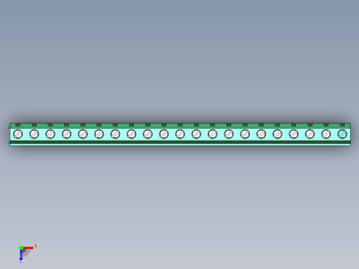DEGSON DG128 系列 5.07.5mm 接线端子-DG128-7.5-21P-14-00AH俯视缩略图