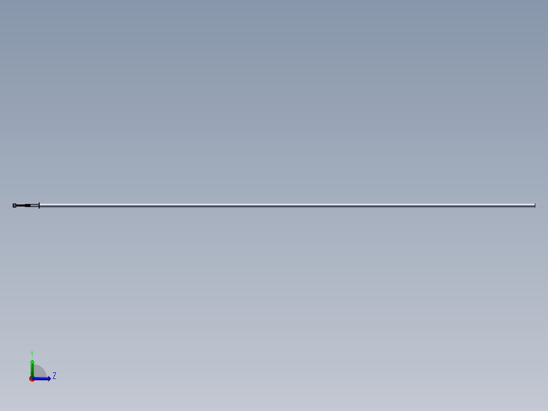 纯钣金焊接型小型拉伸夹 高温件夹子左视图