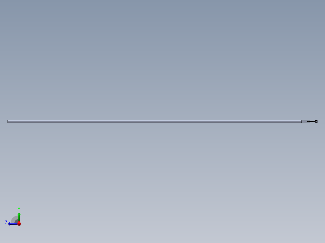 纯钣金焊接型小型拉伸夹 高温件夹子右视图