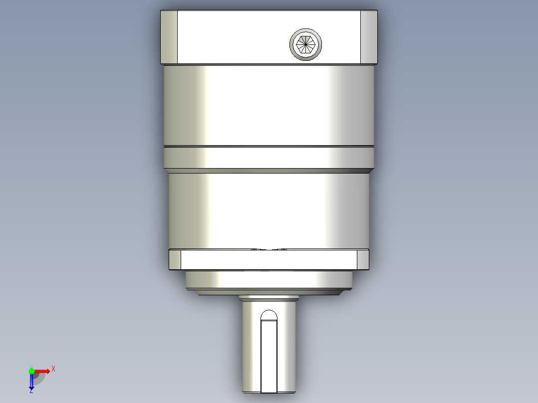 多摩川行星减速机TB-060-L1-14BK14俯视图