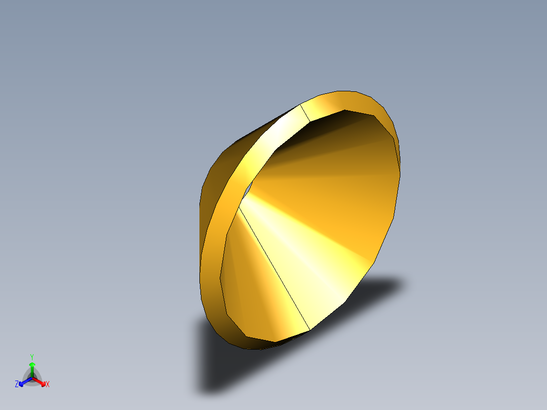 扩口式工业通用硬管接头Copper Flare Gasket 2GF-5主视图