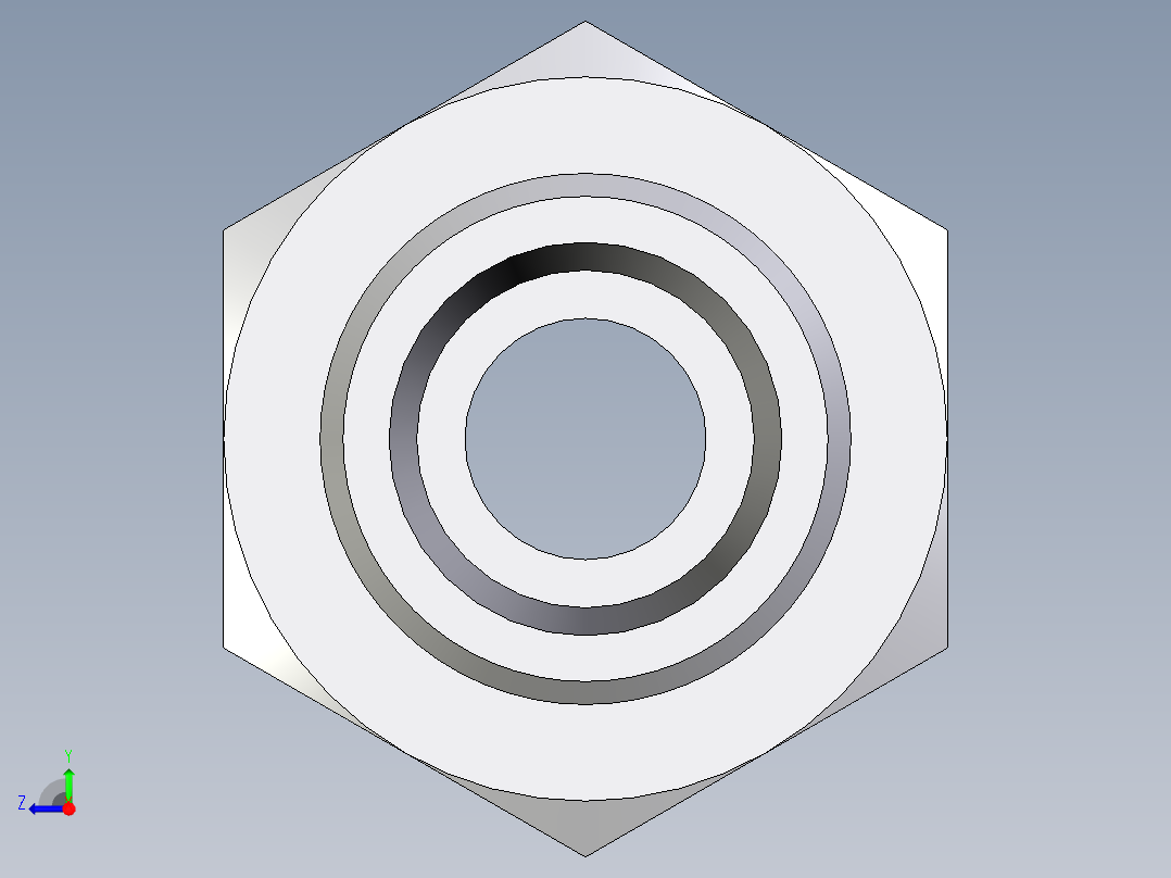 卡套式工业通用硬管接头EO_Bulkhead_union_SV14SOMDCF右视图