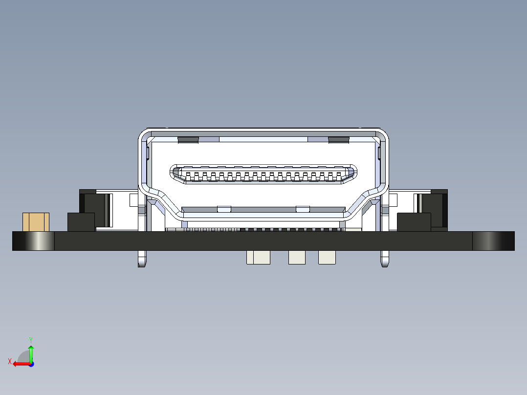 HDMI 转 CSI 适配器waveshare-hdmi-to-csi-adapter-STP F3D后视图
