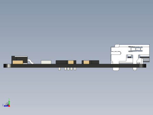 HDMI 转 CSI 适配器waveshare-hdmi-to-csi-adapter-STP F3D右视缩略图
