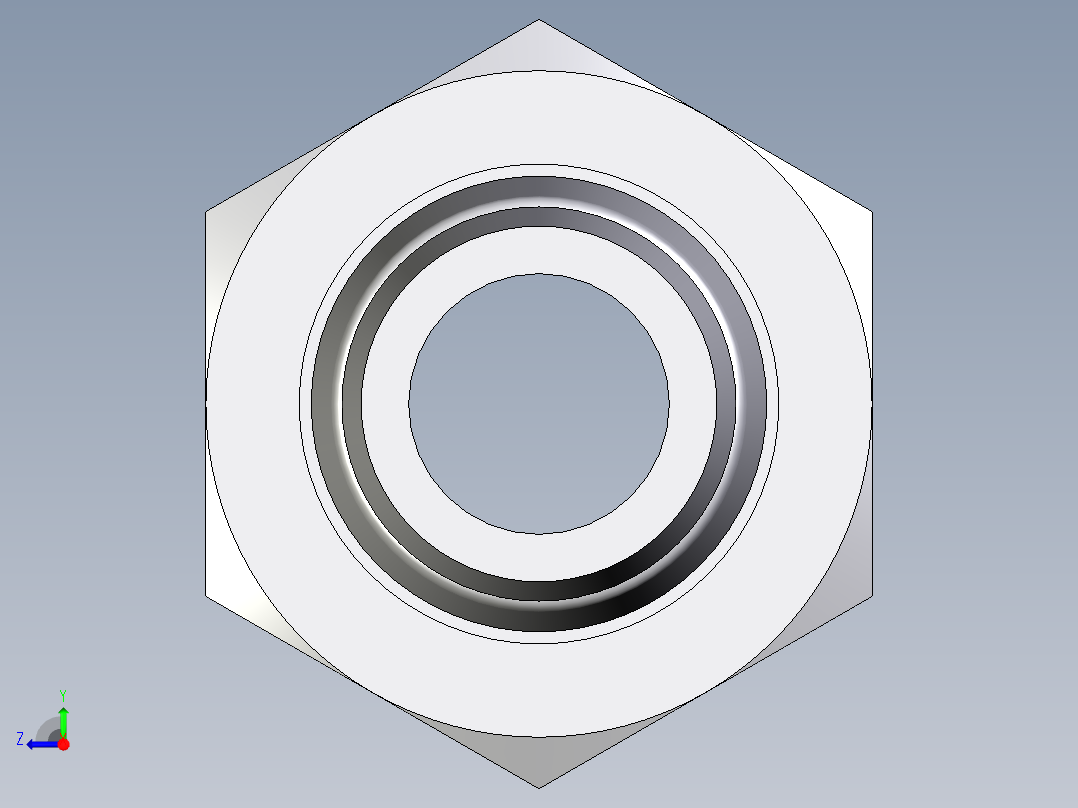 卡套式工业通用硬管接头EO_Swivel_connector_EGEO25SMCF右视图