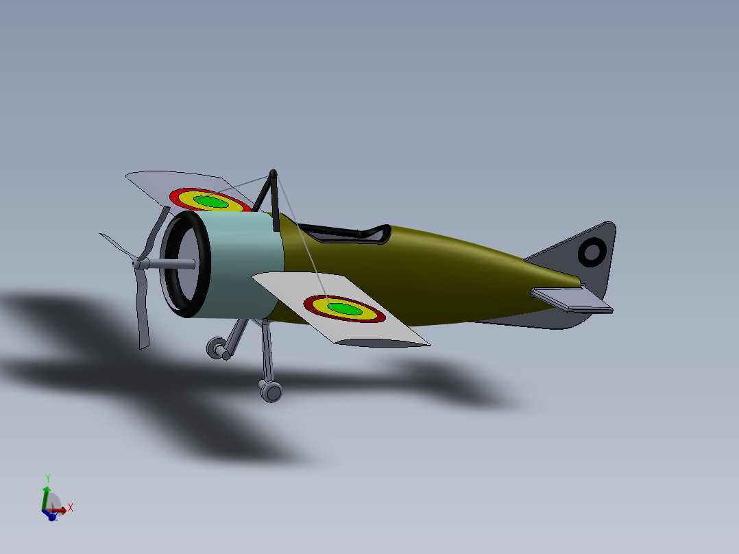 玩具飞机-6 SW STP