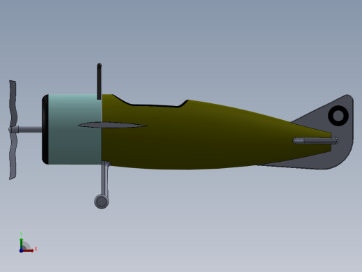 玩具飞机-6 SW STP前视缩略图