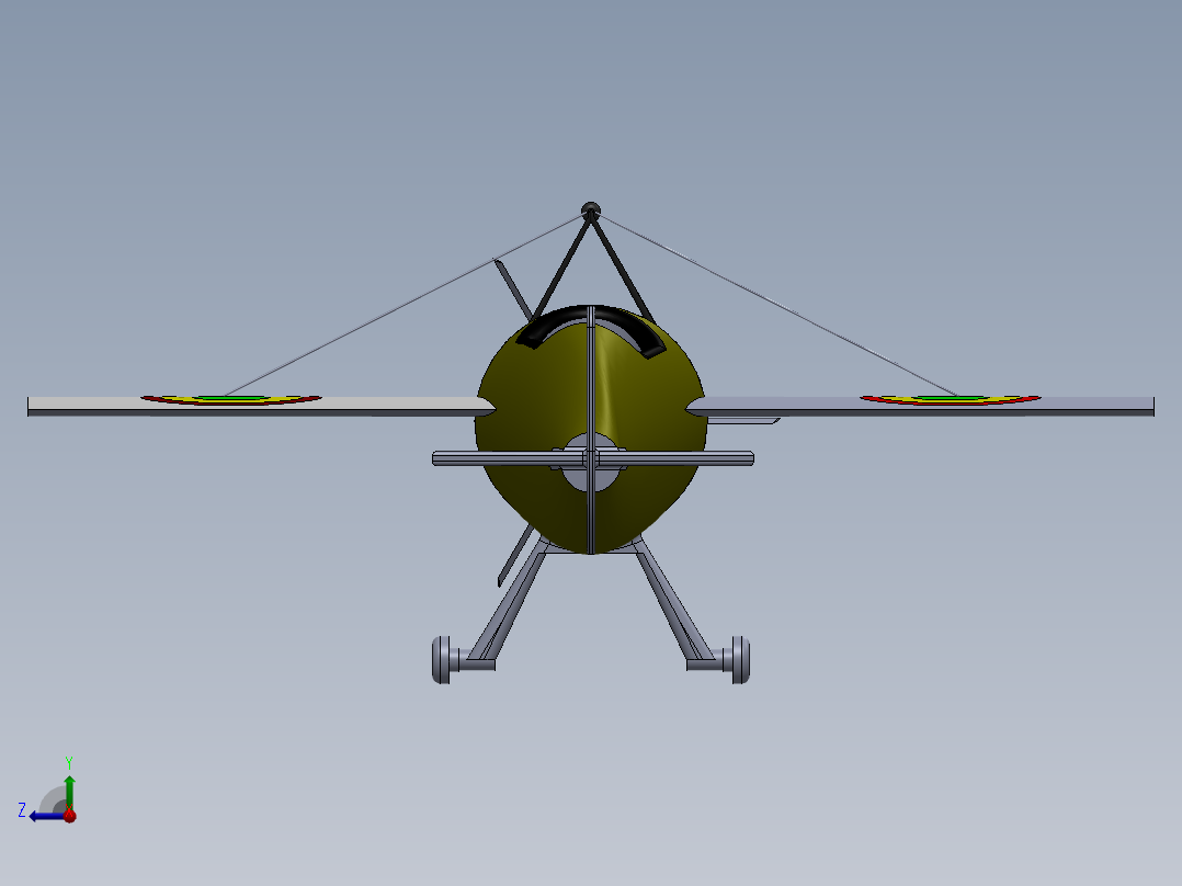 玩具飞机-6 SW STP右视图