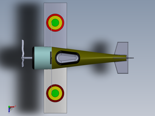 玩具飞机-6 SW STP俯视缩略图