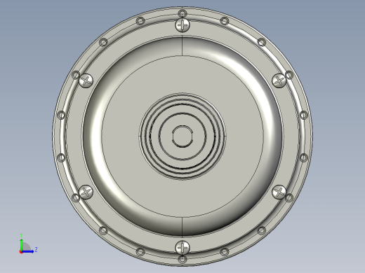 500 瓦轮毂电机--STP左视缩略图