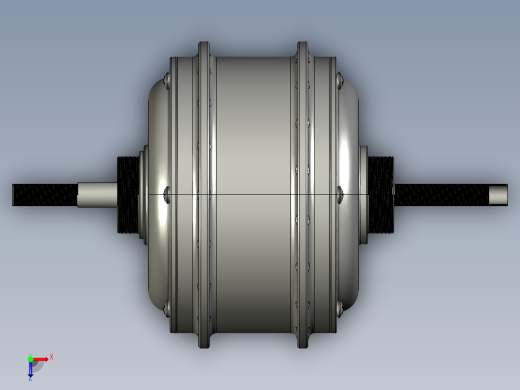 500 瓦轮毂电机--STP俯视缩略图