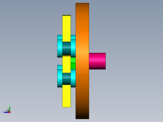 导杆的正弦运动右视缩略图