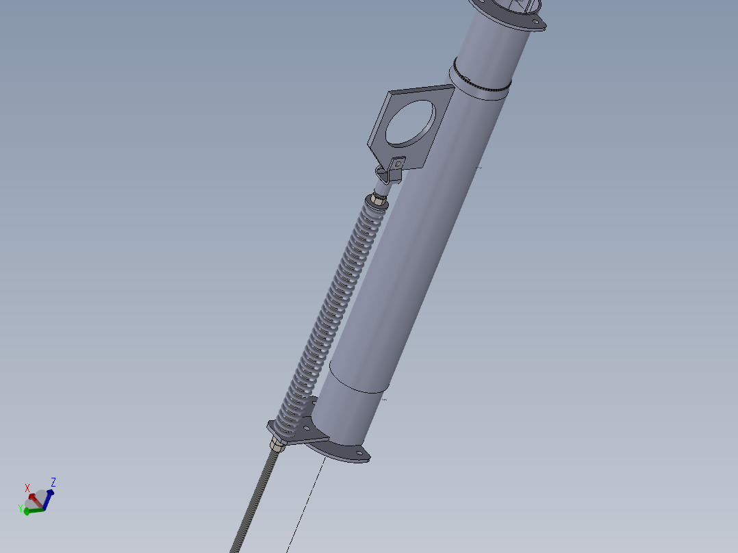 高架输送机的一个模块