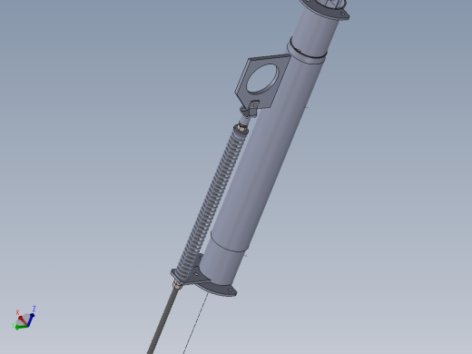 高架输送机的一个模块